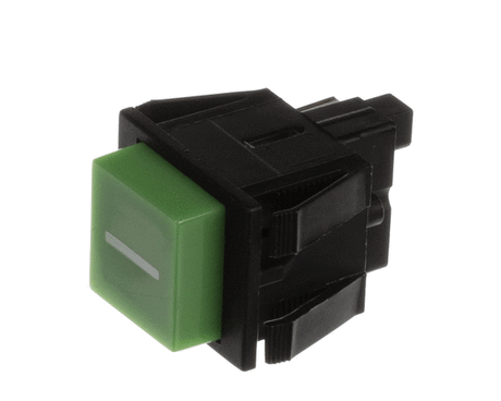THUNDERBIRD PARTS Thunderbird ARM-02-186-3-B Selector Single Button Green - SKU THNARM-02-186-3-B
