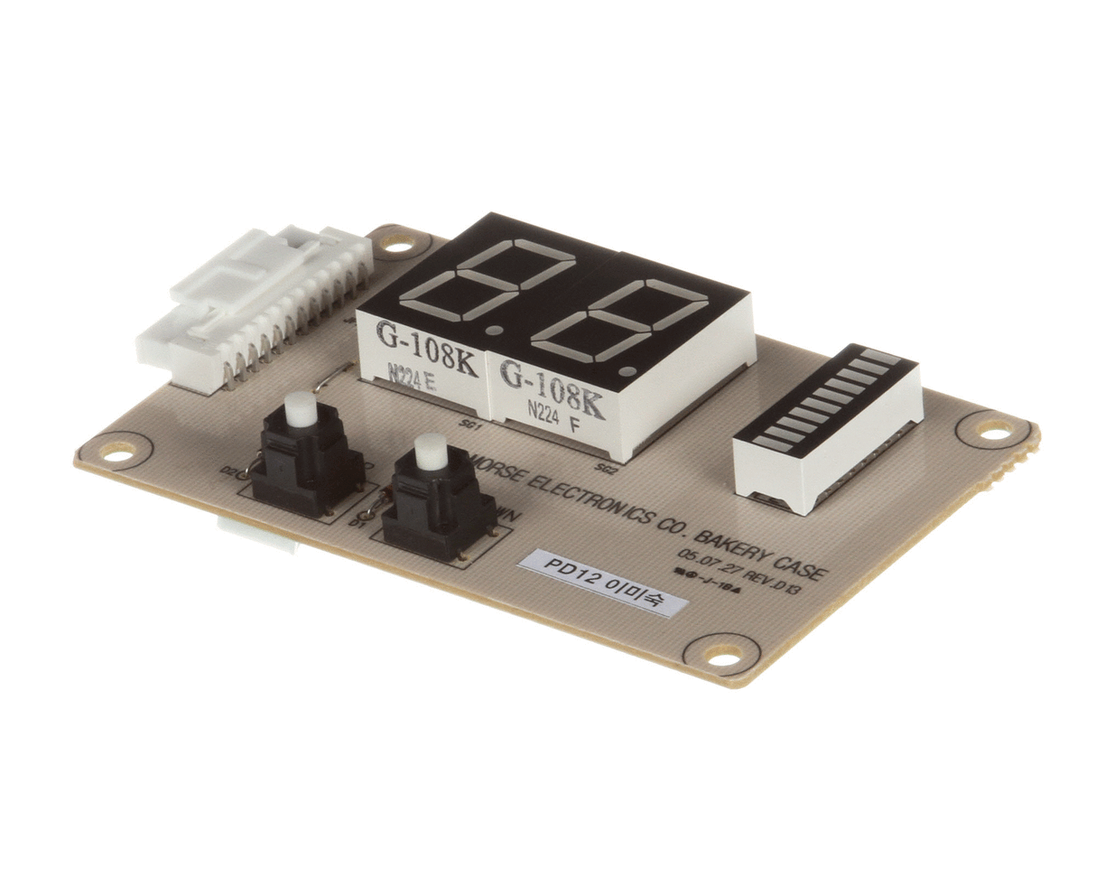 TURBO AIR BS1X174A DISPLAY PCB FOR TBR (BEIGE)