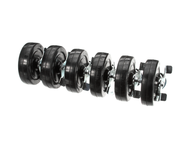 TRAULSEN PARTS Traulsen CK21 Kit Six 6 Inch Stem Casters - SKU TRCK21