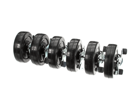 TRAULSEN PARTS Traulsen CK21 Kit Six 6 Inch Stem Casters - SKU TRCK21