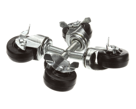 TRAULSEN PARTS Traulsen CK28 Kit Four 2.50 In Stem Casters - SKU TRCK28