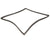 TRUE PARTS True 810758 Gasket T-28-2G2PT Bottom Black 2910-R04 - SKU TRUE810758