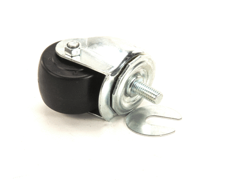 TRUE PARTS True 830254 Caster 2-1/2 W/O Brake Silver 1/2-13 X 1 - SKU TRUE830254