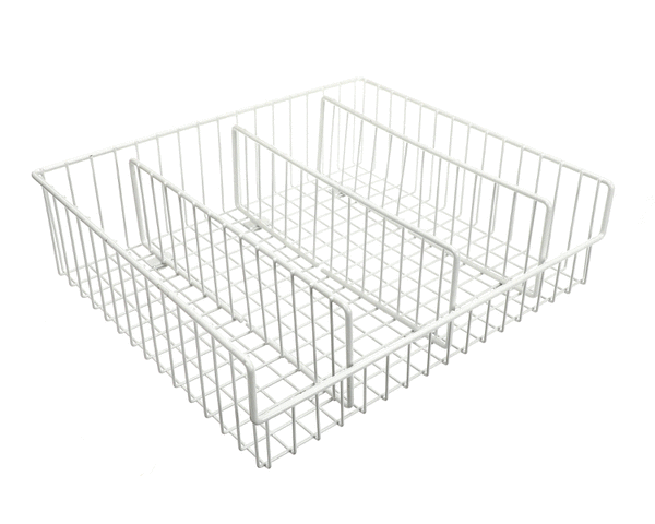 TRUE 832056 NOVELTY BASKET ASSY SMALL WHT 19 1/4 X 1