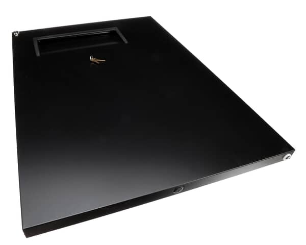 TRUE 880963 DOOR ASSY TDD/BB-1 RH BLK REC FLAT BACK