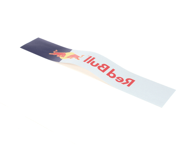 TRUE PARTS True 920887 S 7/9SQ Red Bull Decal Sign GDM-07 3M - SKU TRUE920887