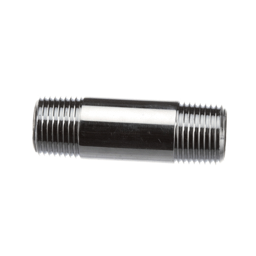 T&amp;S BRASS PARTS T&amp;S Brass 000357-40 Nipple 3/8NPT X 2 Long Polished-Chrome - SKU TS000357-40