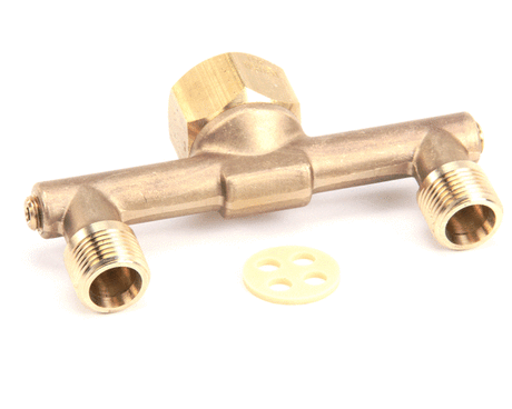 T&amp;S BRASS PARTS T&amp;S Brass 002898-40 4 Spreader Assembly 1/2 NPT Male Inlets - SKU TS002898-40
