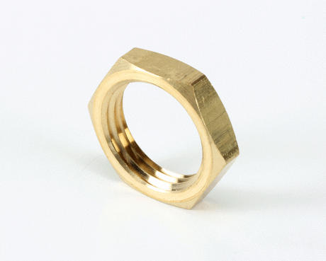 T&amp;S BRASS PARTS T&amp;S Brass 002954-45 Brass Lock Nut 1/2-14NPSL - SKU TS002954-45
