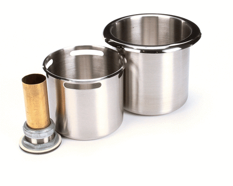 T&amp;S BRASS PARTS T&amp;S Brass 006678-45 Dipperwell Bowl &amp; Drain Assembly - SKU TS006678-45