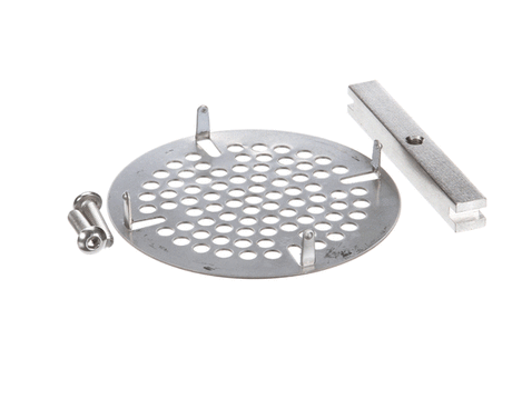 T&amp;S BRASS PARTS T&amp;S Brass 010386-45VR Vr Locking Flat Strainer For 3-1/2 Waste - SKU TS010386-45VR