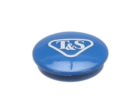 T&amp;S BRASS PARTS T&amp;S Brass 018506-19NS Snap-In Index Button Medium-Blue T&amp;S L - SKU TS018506-19NS