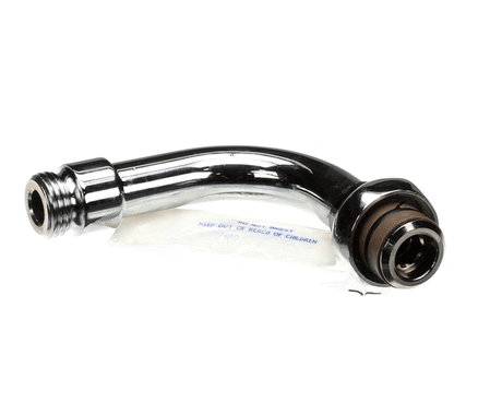 T&amp;S BRASS PARTS T&amp;S Brass 034A 90 Deg Swivel To Hose Thread Adapter Ass - SKU TS034A