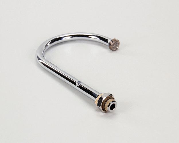 T&amp;S BRASS PARTS T&amp;S Brass 133X Swivel Gooseneck 5-11/16 Spread 10-3/8 - SKU TS133X