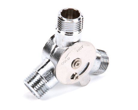 T&amp;S BRASS PARTS T&amp;S Brass 5EF-0006 Manual Mixing Valve For Electronic Fauce - SKU TS5EF-0006