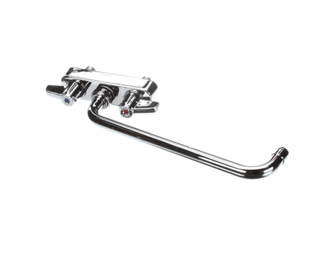 T&amp;S BRASS PARTS T&amp;S Brass 5F-4CLX12 Equip Workboard Faucet 4 C/C Deck Mount - SKU TS5F-4CLX12