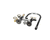 T&S BRASS PARTS T&S Brass 5F-4DLS05 4 Deck Mount Faucet 5-1/2 Swivel Goosen - SKU TS5F-4DLS05