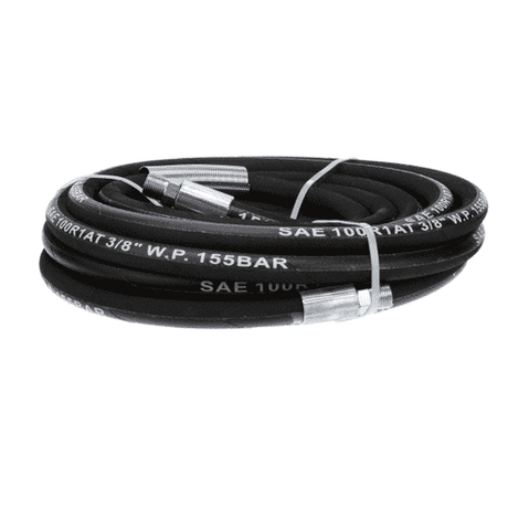 T&amp;S BRASS PARTS T&amp;S Brass 5HR-2HSE-35 3/8 X 35' Equip Hose Black Medium Pres - SKU TS5HR-2HSE-35