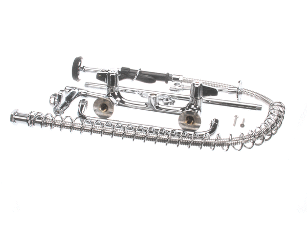 T&amp;S BRASS PARTS T&amp;S Brass 5PR-8W12 Pre-Rinse Wall Mount Base 8 Centers 6 - SKU TS5PR-8W12