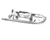 T&S BRASS PARTS T&S Brass 5PR-8W12 Pre-Rinse Wall Mount Base 8 Centers 6 - SKU TS5PR-8W12