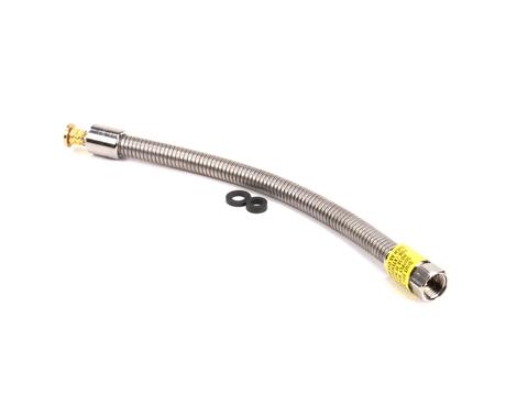 T&amp;S BRASS PARTS T&amp;S Brass B-0020-H2A Hose 20 Flexible Stainless Steel Less - SKU TSB-0020-H2A