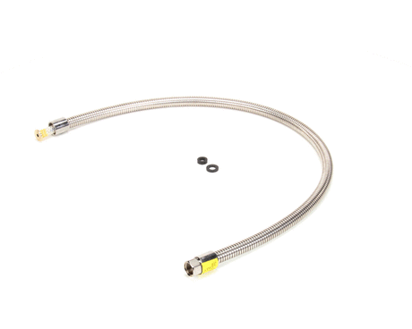 T&amp;S BRASS PARTS T&amp;S Brass B-0044-H2A Hose 44 Flexible Stainless Steel Less - SKU TSB-0044-H2A