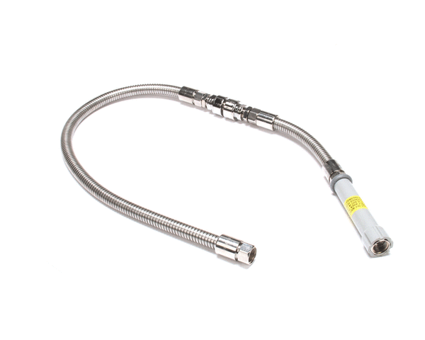 T&S BRASS PARTS T&S Brass B-0044-V9 Hose 44 Flexible Stainless Steel Backf - SKU TSB-0044-V9