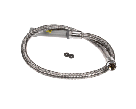 T&amp;S BRASS PARTS T&amp;S Brass B-0048-H Hose 48 Flexible Stainless Steel (Gray - SKU TSB-0048-H