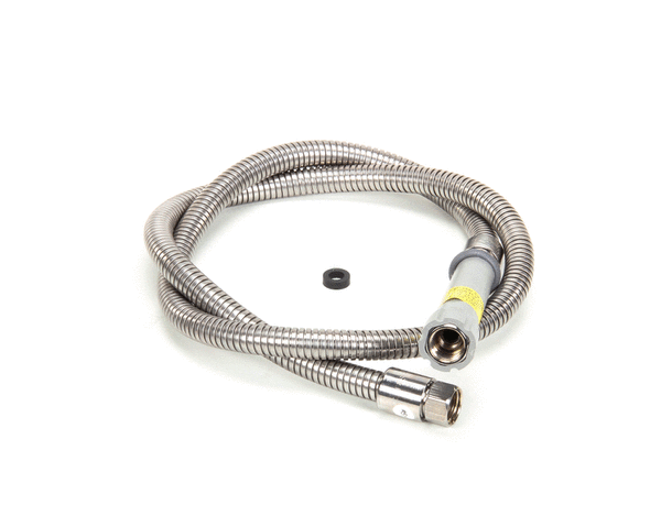 T&S BRASS PARTS T&S Brass B-0056-H Hose 56 Flexible Stainless Steel (Gray - SKU TSB-0056-H