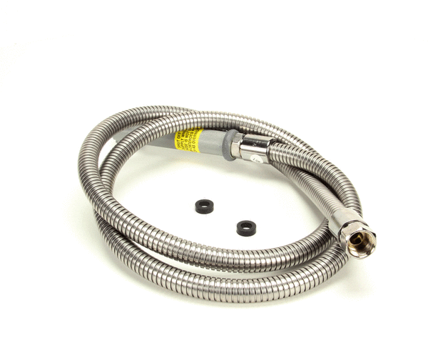 T&S BRASS PARTS T&S Brass B-0068-H Hose 68 Flexible Stainless Steel (Gray - SKU TSB-0068-H