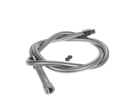 T&amp;S BRASS PARTS T&amp;S Brass B-0084-H 84 Flexible Stainless Steel Hose With Sp - SKU TSB-0084-H
