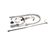 T&S BRASS PARTS T&S Brass B-0113-BC Easyinstall Pre-Rinse Single Hole Base - SKU TSB-0113-BC