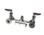 T&S BRASS PARTS T&S Brass B-0131-LN-CR-SC Mixing Faucet 8 Wall Mount Cv Cerama C - SKU TSB-0131-LN-CR-SC