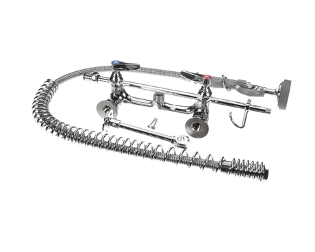 T&amp;S BRASS PARTS T&amp;S Brass B-0133-BM Easyinstall Pre-Rinse Spring Action Wa - SKU TSB-0133-BM