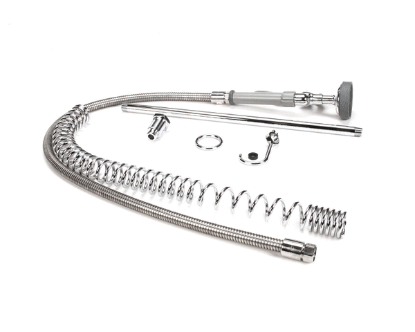 T&amp;S BRASS PARTS T&amp;S Brass B-0133-LB Pre-Rinse Spring Action 18 Riser 44 H - SKU TSB-0133-LB