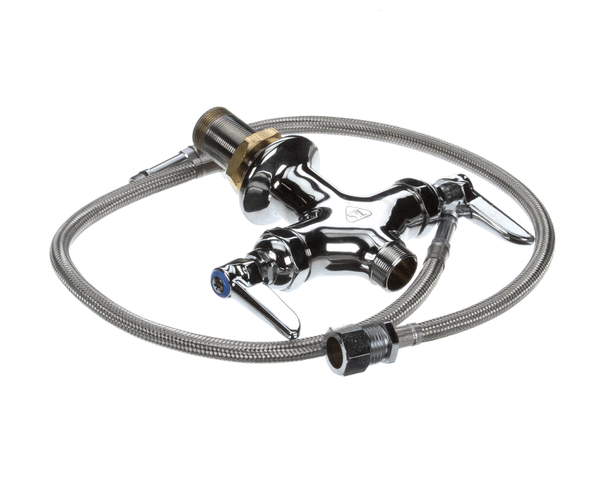 T&amp;S BRASS PARTS T&amp;S Brass B-0200-LN Double Pantry Base Faucet Swivel Outlet - SKU TSB-0200-LN