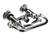 T&S BRASS PARTS T&S Brass B-0228 Double Pantry Faucet Deck Mount 4 Cent - SKU TSB-0228