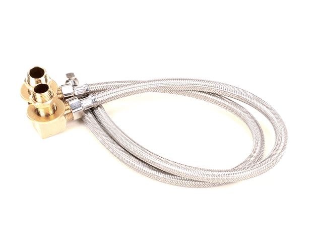 T&amp;S BRASS PARTS T&amp;S Brass B-0230-KIT Inlet Kit 1/2 NPT Nipple Close Elbows - SKU TSB-0230-KIT