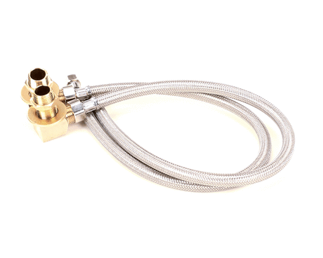 T&amp;S BRASS PARTS T&amp;S Brass B-0230-KIT Inlet Kit 1/2 NPT Nipple Close Elbows - SKU TSB-0230-KIT