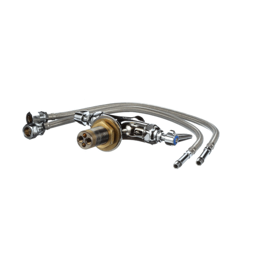 T&amp;S BRASS PARTS T&amp;S Brass B-0300-LN Double Pantry Swivel/Rigid Base Faucet - SKU TSB-0300-LN