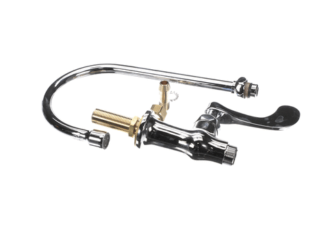 T&amp;S BRASS PARTS T&amp;S Brass B-0308-04 Single Pantry Faucet Deck Mount Swivel - SKU TSB-0308-04