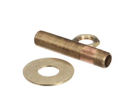 T&amp;S BRASS PARTS T&amp;S Brass B-0429 3/8 NPT Supply Nipple Kit 3-3/8 Length - SKU TSB-0429