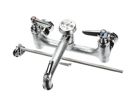 T&amp;S BRASS PARTS T&amp;S Brass B-0665-BSTP-VRS 8 Service Sink Faucet Wall Mount Built - SKU TSB-0665-BSTP-VRS