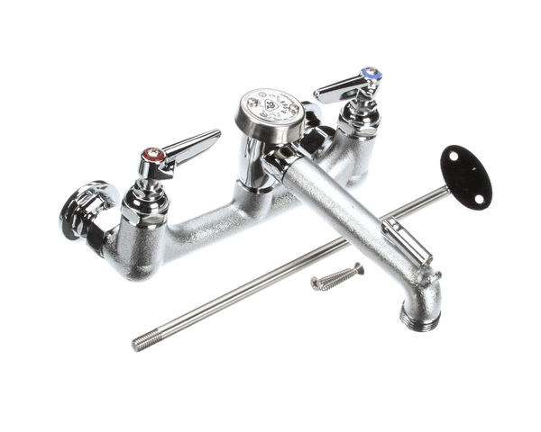 T&S BRASS PARTS T&S Brass B-0665-RGH Service Sink Faucet Wall Mount 8 Cente - SKU TSB-0665-RGH