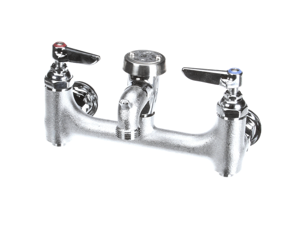 T&S BRASS PARTS T&S Brass B-0674-BSTR Service Sink Faucet Wall Mount 8 Cente - SKU TSB-0674-BSTR