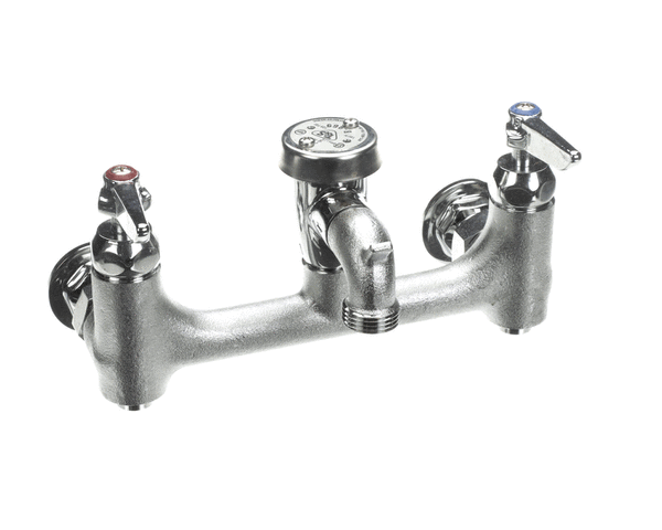 T&amp;S BRASS PARTS T&amp;S Brass B-0674-CR-BSTR Service Sink Faucet 8 Wall Mount Ceram - SKU TSB-0674-CR-BSTR