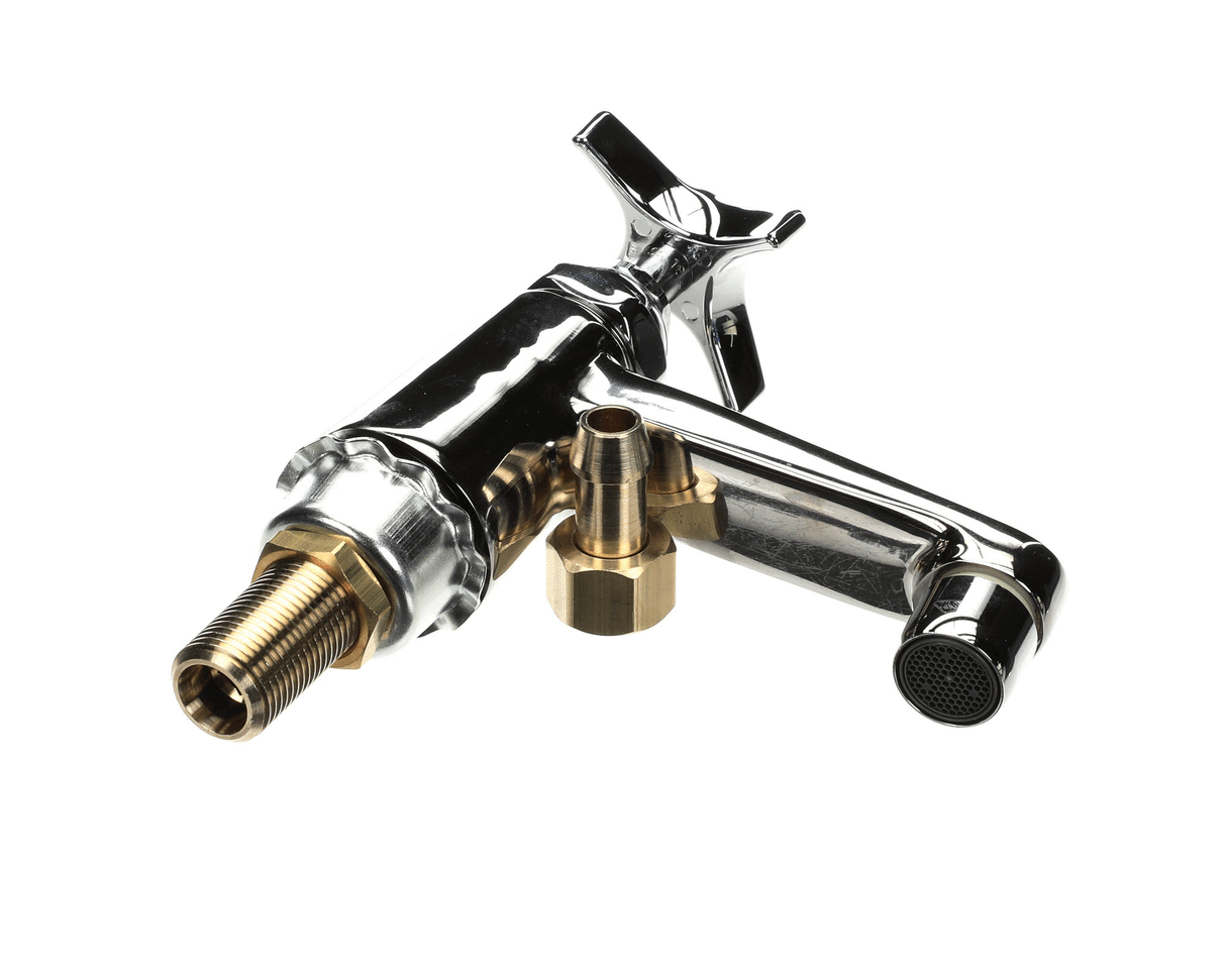 T&amp;S BRASS PARTS T&amp;S Brass B-0710 Sill Faucet 1/2 Nps Male Shank Non-Spl - SKU TSB-0710