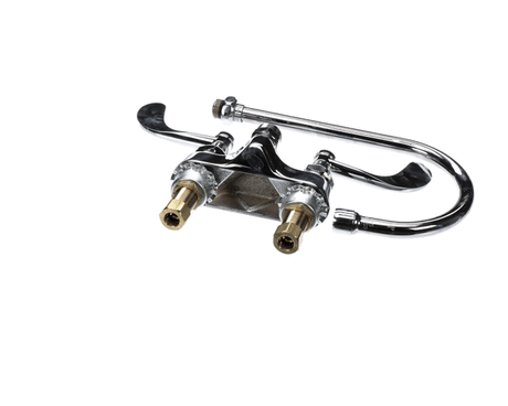 T&amp;S BRASS PARTS T&amp;S Brass B-0892-LF12-CR4 4 Centerset Faucet Ceramas 4 Wrist-Act - SKU TSB-0892-LF12-CR4