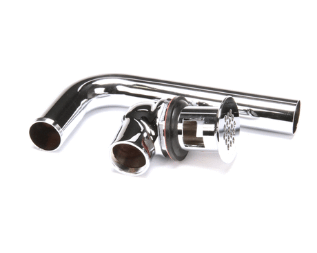 T&amp;S BRASS PARTS T&amp;S Brass B-0898-OF Grid Drain Assembly Offset Polished Ch - SKU TSB-0898-OF