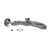 T&S BRASS PARTS T&S Brass B-0950 Spray Assembly 44 Flex Stainless Steel - SKU TSB-0950